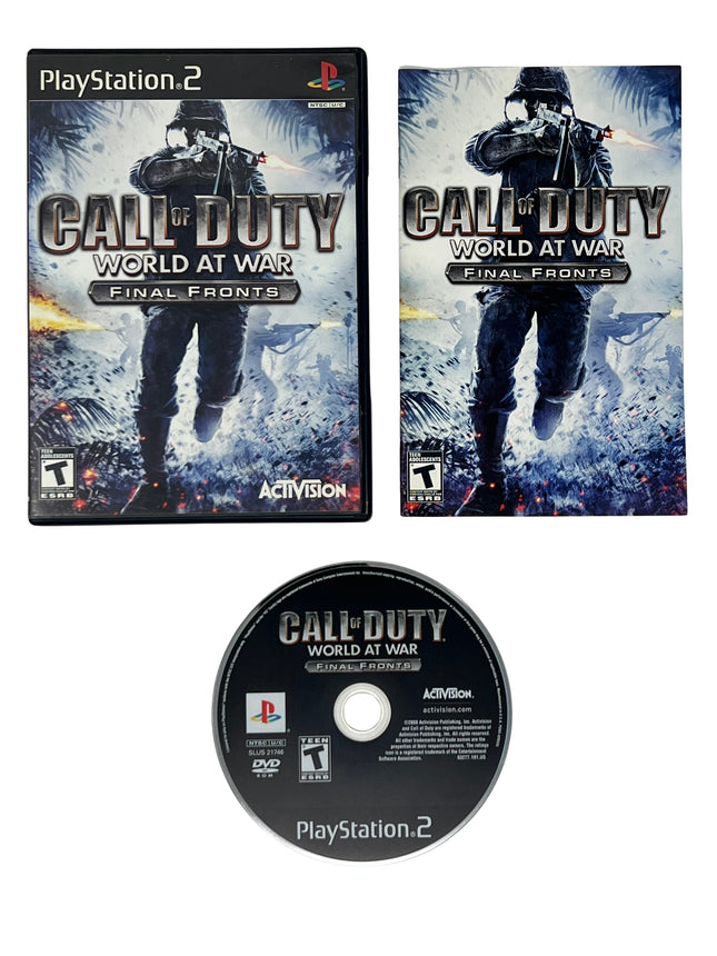 Call Of Duty World At War Final Fronts (PlayStation 2 / PS2)