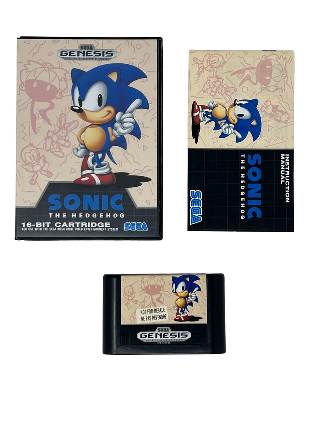 Sonic the Hedgehog [Not for Resale] (Sega Genesis)