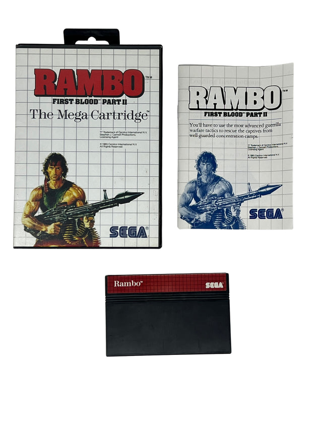 Rambo First Blood Part II (Sega Master System)