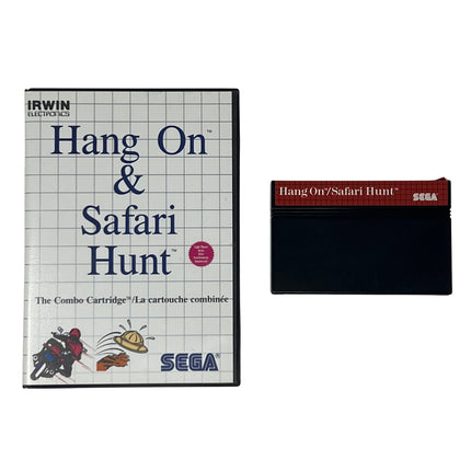 Hang-On And Safari Hunt [CAN Version] (Sega Master System)