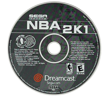 NBA 2K1 (Sega Dreamcast)
