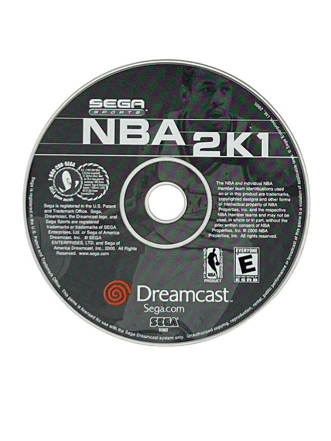 NBA 2K1 (Sega Dreamcast)