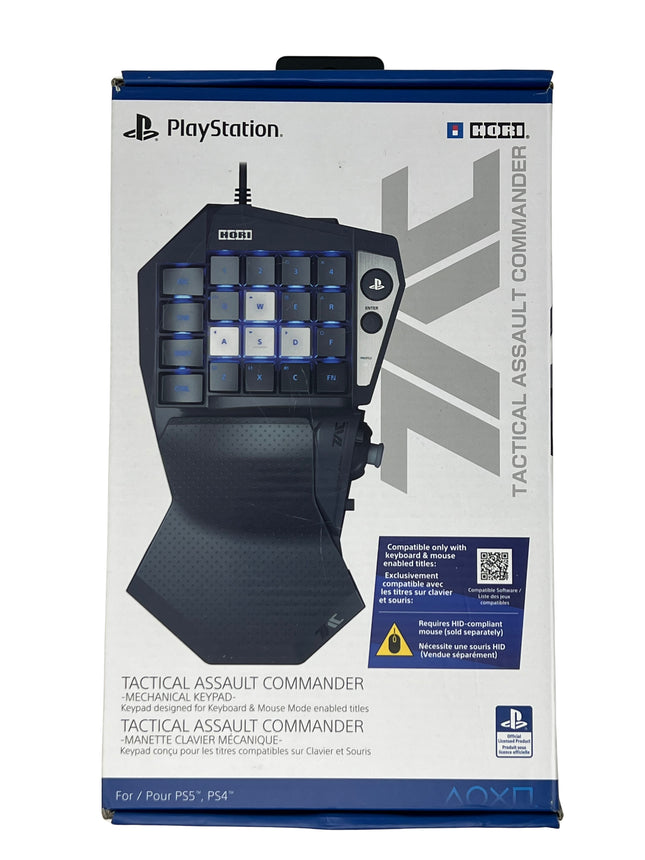 Hori Tactical Assault SPF-030U Commander Mechanical Keypad Officially Licensed By Sony For PS4 / PS5