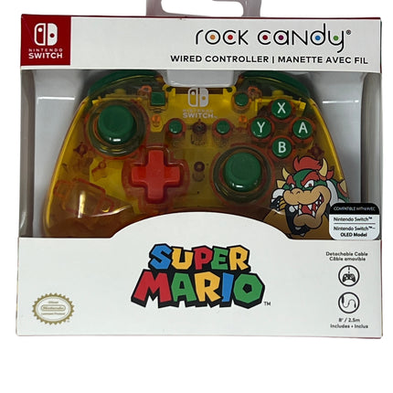 Bowser Wired Controller [Rock Candy] (Nintendo Switch)