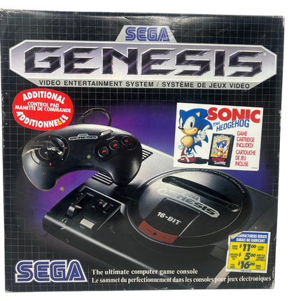 Sega Genesis Model 1 System Sonic The Hedgehog Bundle (MK-1601-22)