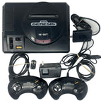 System, controller, cables and box (missing game)
