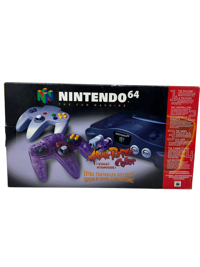 Nintendo 64 System [Atomic Purple Bundle]