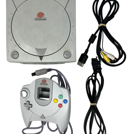 Sega Dreamcast White Console (HKT-3020)
