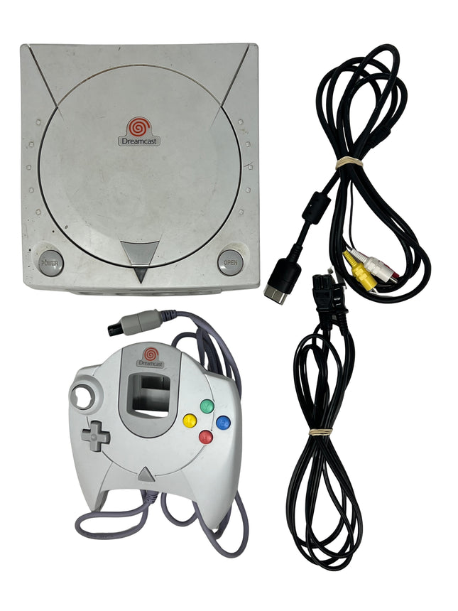 Sega Dreamcast White Console (HKT-3020)