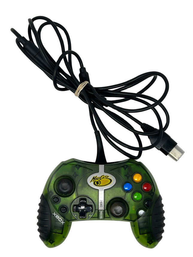 Madcatz Original Xbox Wired Controller Clear Green (Xbox)