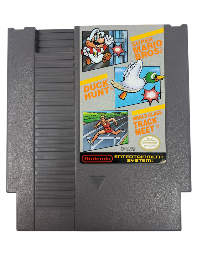 Super Mario Bros / Duck Hunt / World Class Track Meet [CAN Version] (Nintendo / NES)