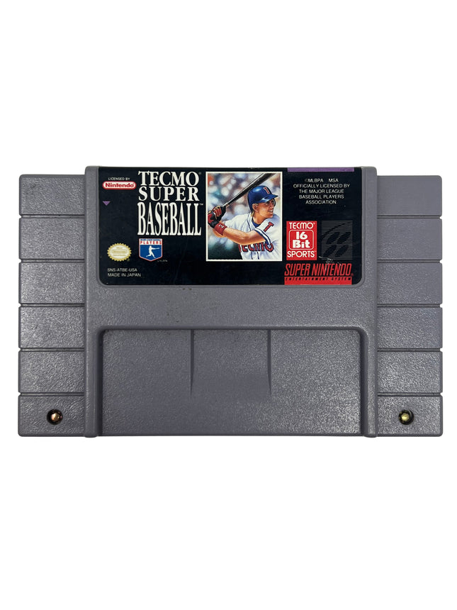 Tecmo Super Baseball (Super Nintendo / SNES)
