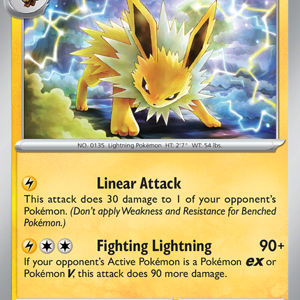 Jolteon #029/131 Rare (Holofoil) / Prismatic Evolutions