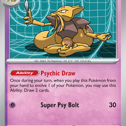 Kadabra #055/132 Uncommon (Reverse Holofoil) / Mega Evolution