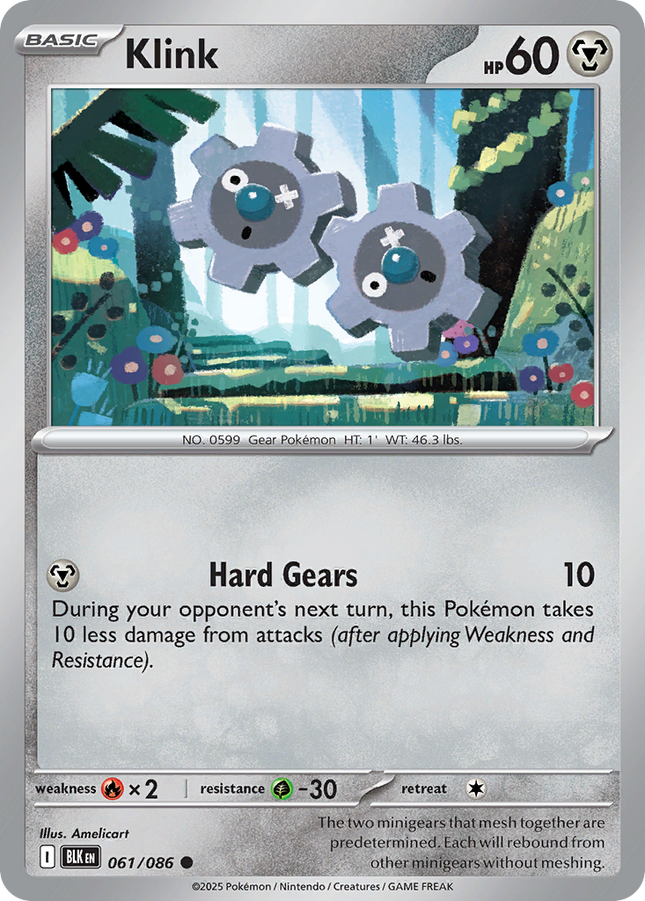 Klink #061/086 Common / Black Bolt