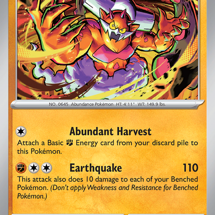 Landorus #053/086 Rare (Holofoil) / Black Bolt