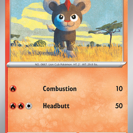 Litleo #015/131 Common / Prismatic Evolutions