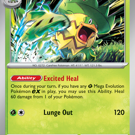 Ludicolo #007/094 Uncommon / Phantasmal Flames