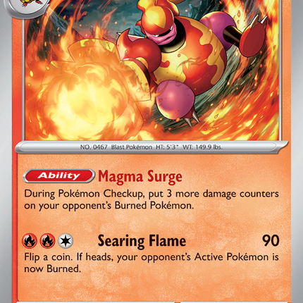 Magmortar #021/159 Rare (Reverse Holofoil) / Journey Together
