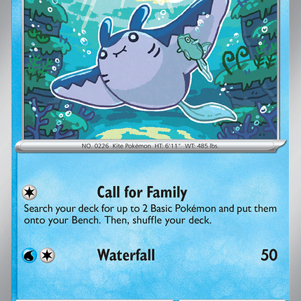 Mantine #032/132 Common / Mega Evolution