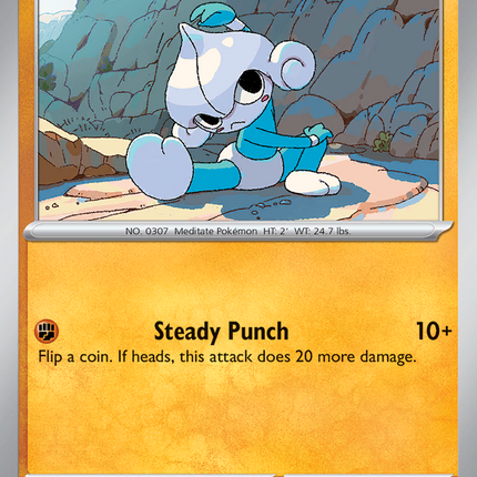 Meditite #099/182 Common (Reverse Holofoil) / Destined Rivals
