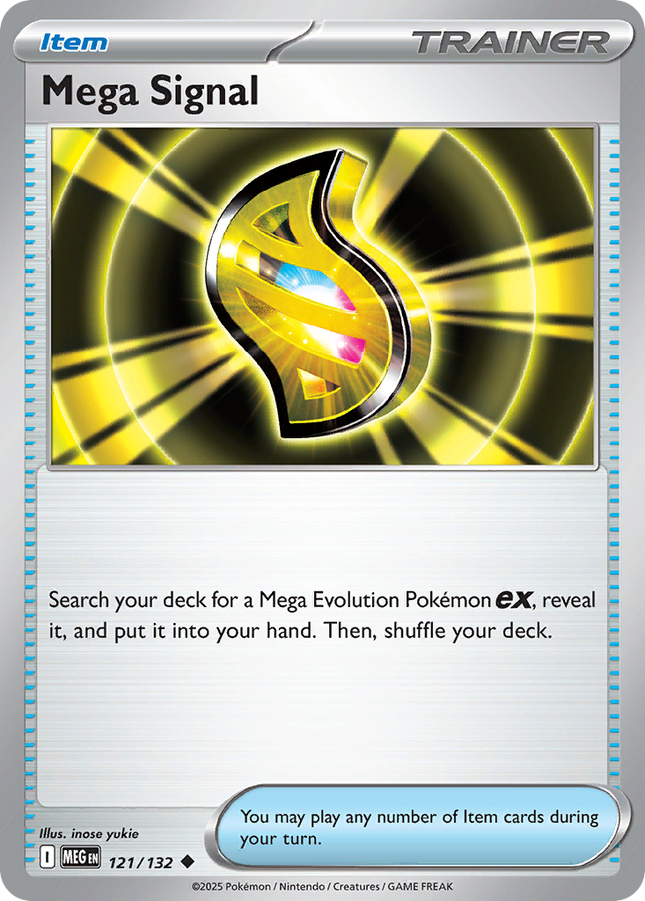 Mega Signal #121/132 Uncommon / Mega Evolution