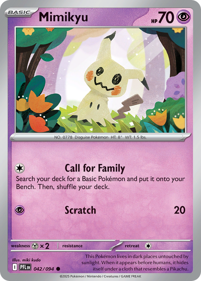 Mimikyu #042/094 Common / Phantasmal Flames