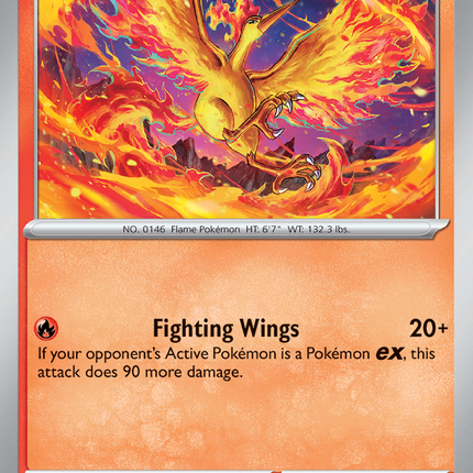Moltres #014/094 Rare (Reverse Holofoil) / Phantasmal Flames