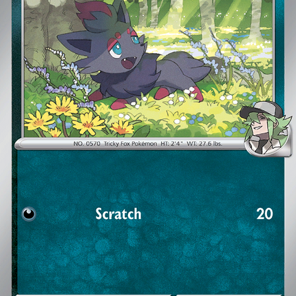 N's Zorua #097/159 Common (Reverse Holofoil) / Journey Together