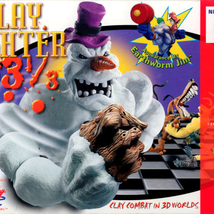 Clay Fighter 63 1/3 (Nintendo 64 / N64)