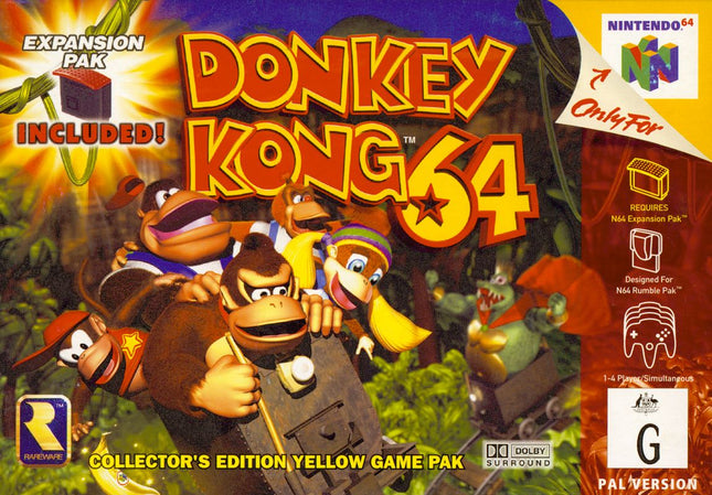 Donkey Kong 64 (Nintendo 64 / N64)