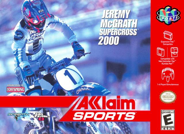 Jeremy McGrath Supercross 2000 (Nintendo 64 / N64)