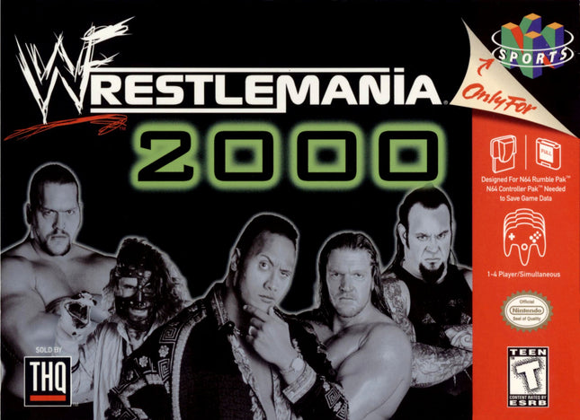 WWF Wrestlemania 2000 (Nintendo 64 / N64)