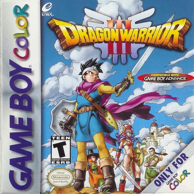 Dragon Warrior III (Nintendo Game Boy Color / GBC)