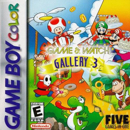 Game And Watch Gallery 3 (Nintendo Game Boy Color / GBC)