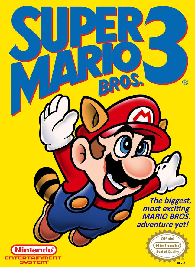 Super Mario Bros. 3 [CAN Version] (Nintendo / NES)