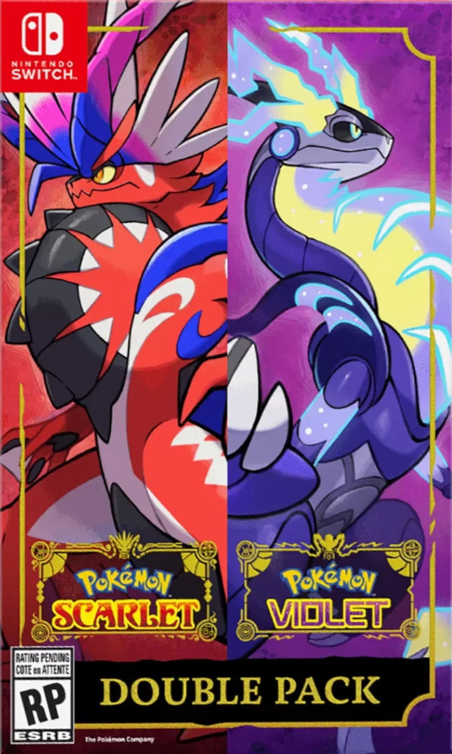 Pokemon Scarlet & Pokemon Violet Double Pack [Box] (Nintendo Switch)