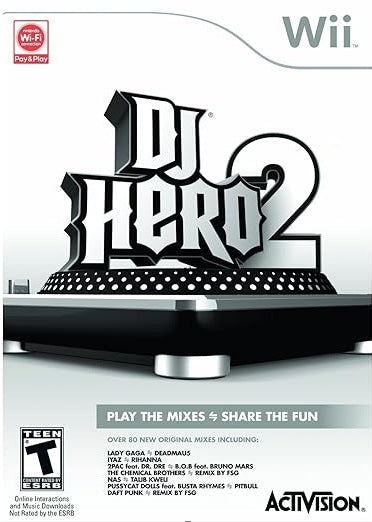 DJ Hero 2 [Game Only] (Nintendo Wii)
