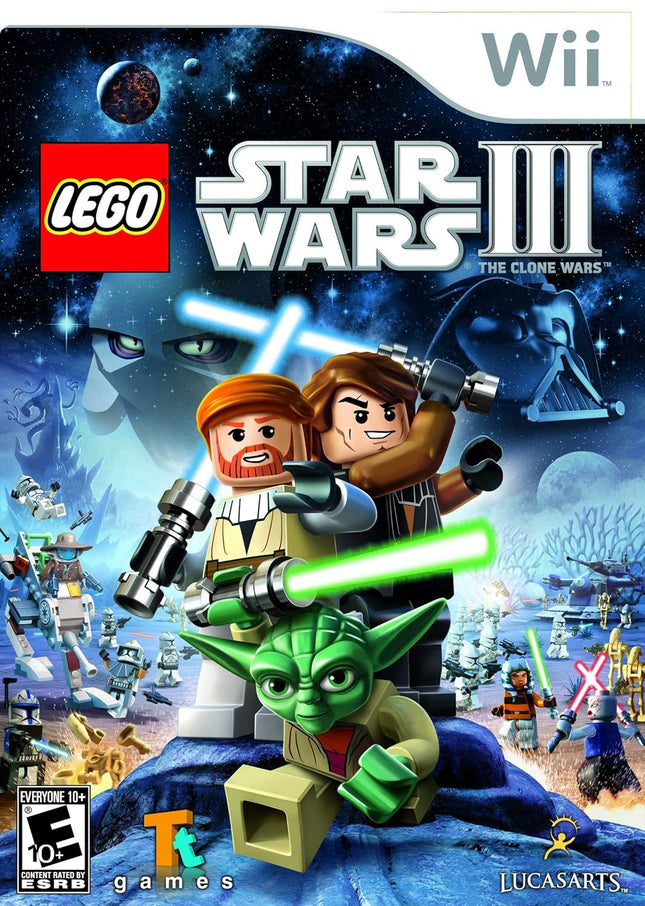 Lego Star Wars III 3 : The Clone Wars (Nintendo Wii)