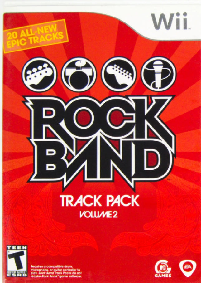 Rock Band Track Pack Volume 2 - (Nintendo Wii)