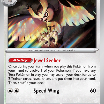 Noctowl #078/131 Rare (Reverse Holofoil) / Prismatic Evolutions