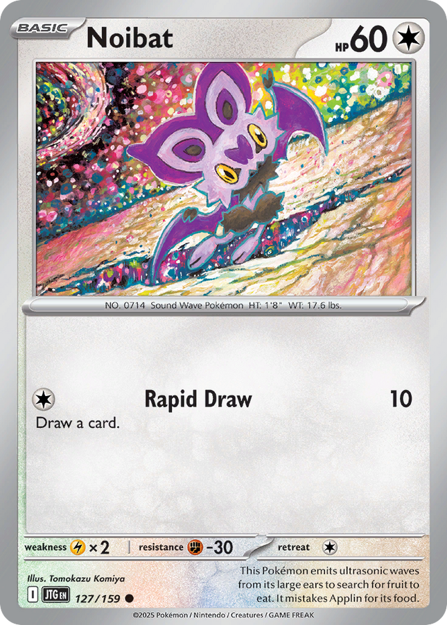 Noibat #127/159 Common (Reverse Holofoil) / Journey Together