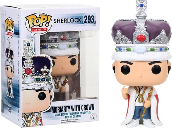 Funko Pop - Sherlock 293 - Moriarty With Crown (Funko Pop)