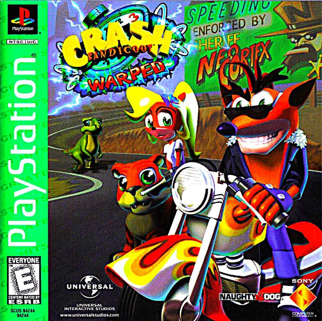 Crash Bandicoot Warped [Greatest Hits] (PlayStation / PS1)
