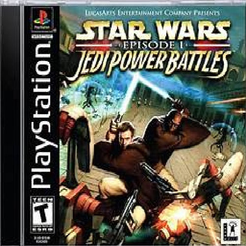 Star Wars Episode I Jedi Power Battles (PlayStation / PS1)