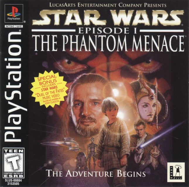Star Wars Episode I The Phantom Menace (PlayStation / PS1)