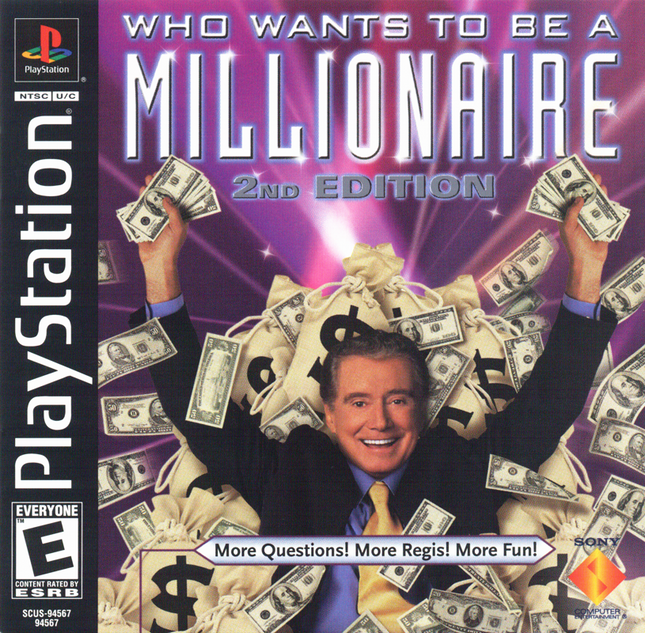 Who Wants To Be A Millionaire 2nd Edition (PlayStation / PS1)