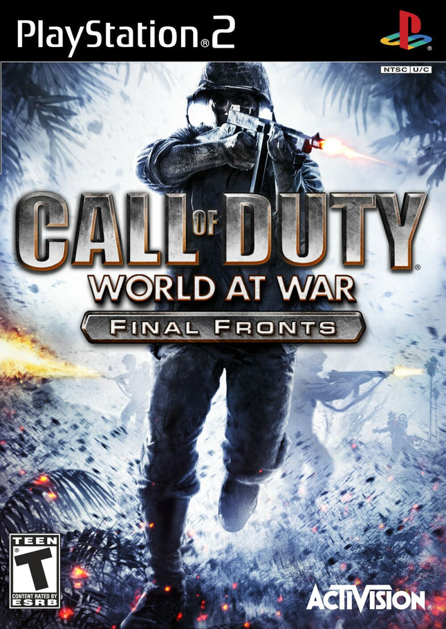 Call Of Duty World At War Final Fronts (PlayStation 2 / PS2)