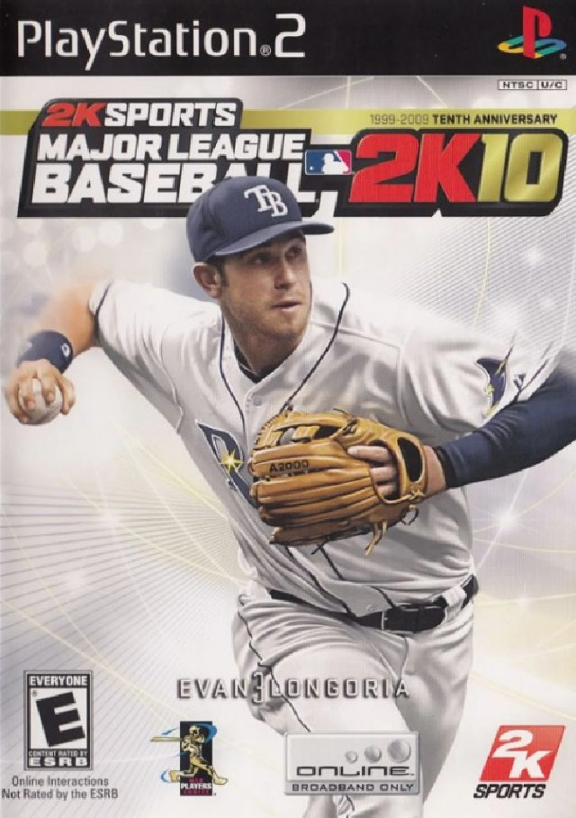 Major League Baseball 2K10 (PlayStation 2 / PS2)