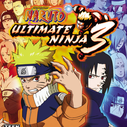 Naruto Ultimate Ninja 3 (PlayStation 2 / PS2)